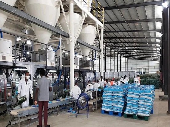 The First Detergent Powder Factory of Nice In Africa Was Officially Put Into Operation